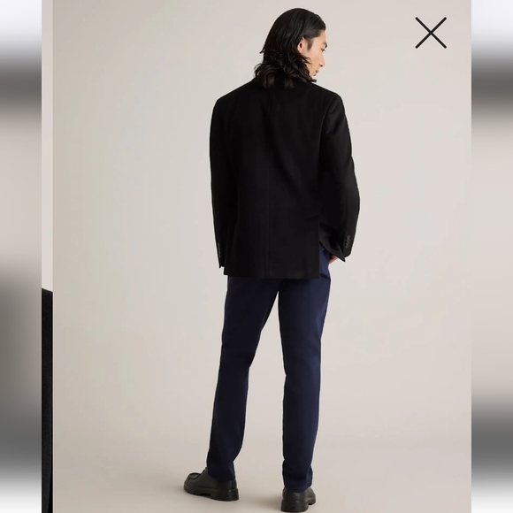 Quince Black Mongolian Cashmere Blazer - Picture 5 of 10